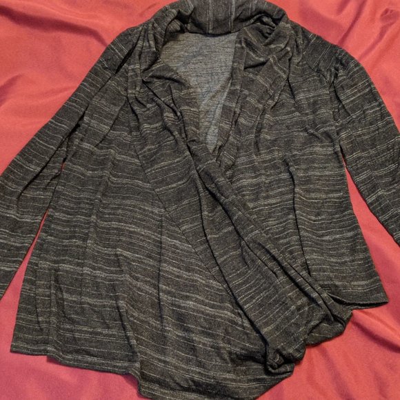 Grey Jacob Wrap Around Sweater - Picture 11 of 16